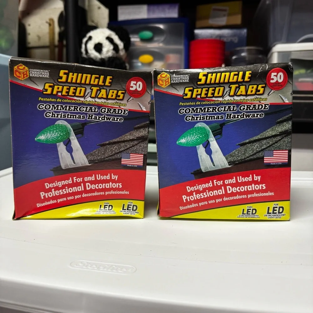 Shingle Speed Tabs Christmas Hardware